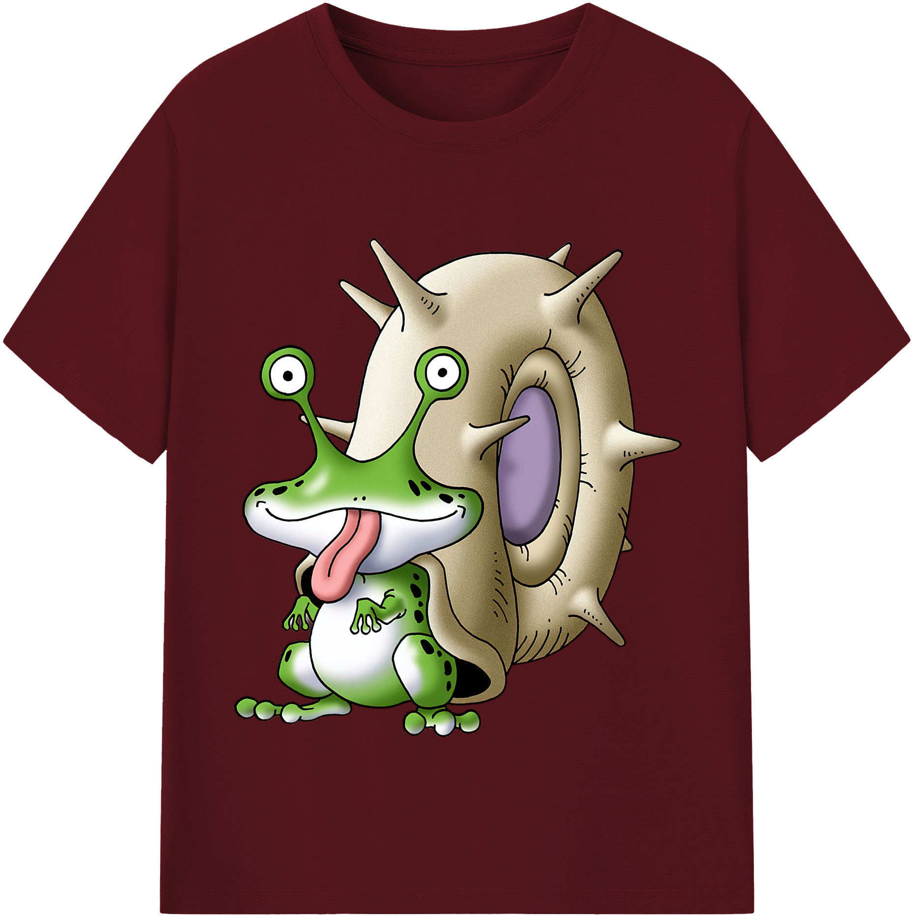 （画像用） ドラゴンクエスト Doragon Kuesuto Dragon Quest 綿100％半袖Tシャツ（フロントプリント）